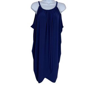 Magicsuit NEW Indigo Blue Swim Cover Up Dress Size SM Midi Beach Pool Vacation